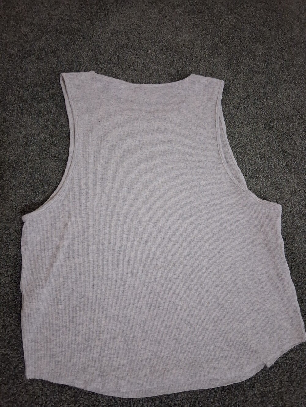 AE Highneck Ribbed Tank - Picture 2 of 3